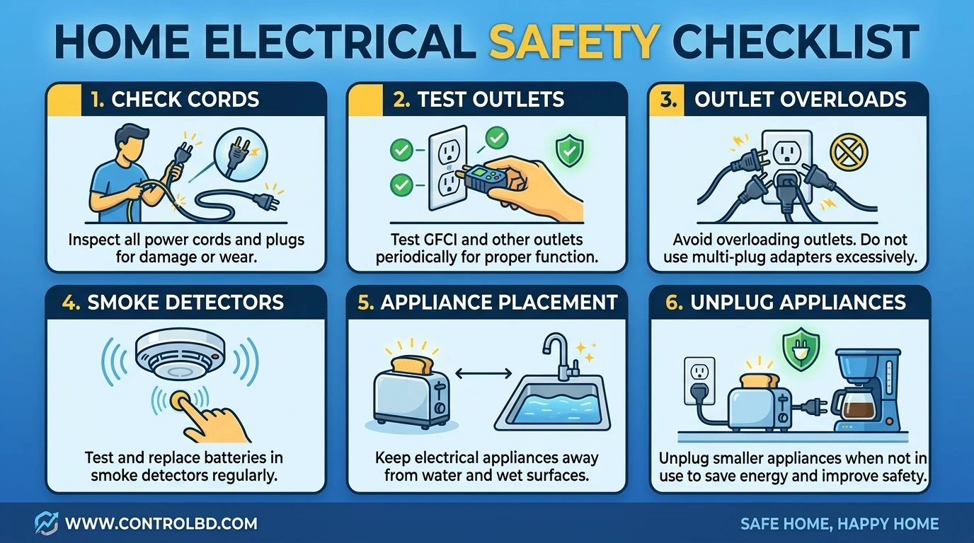Home Electrical Safety Checklist
